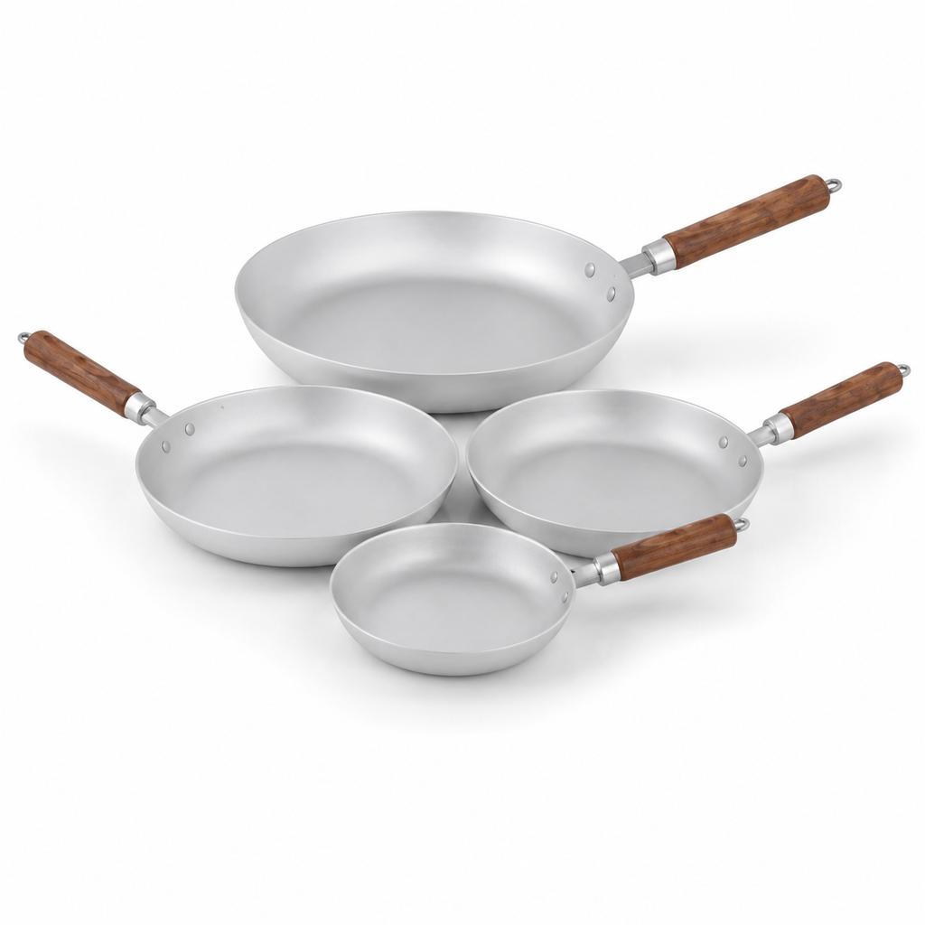 Sonex Anodized Super Fry Pan Set – 4 Pieces