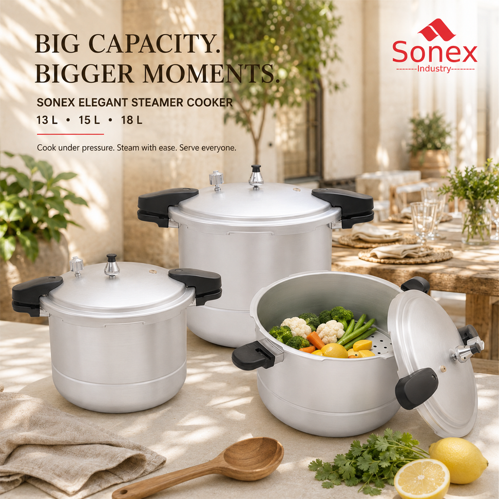 Sonex Elegant Steamer Cooker