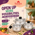 Sonex Anodized Belly Set GL – 20/24/28 cm