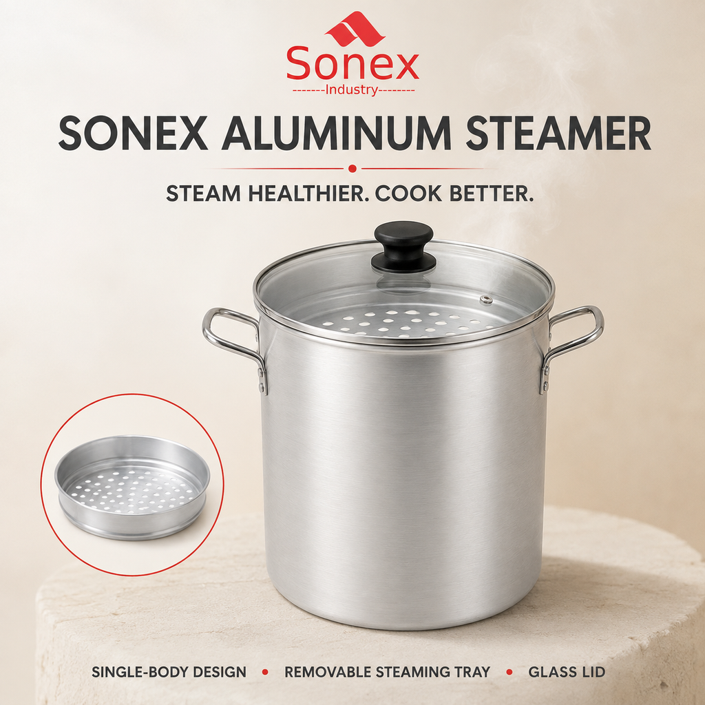 Sonex Anodized Steamer with Lid