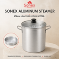 Sonex Anodized Steamer with Lid