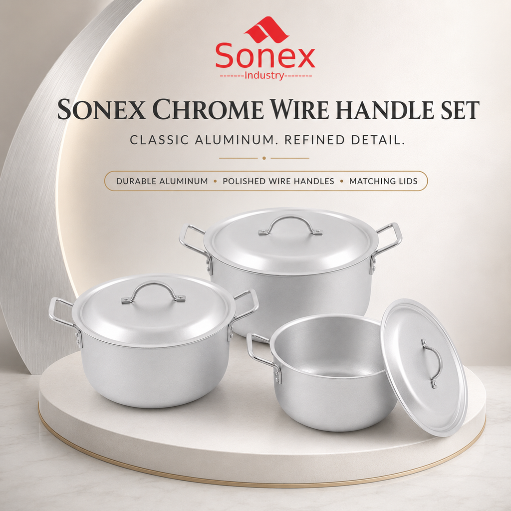 Sonex Chrome-Wire Handle Set 6–8