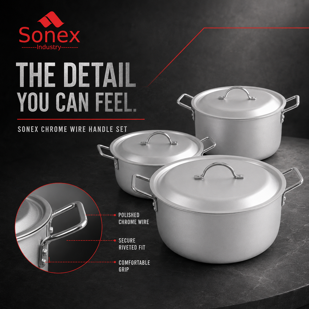 Sonex Chrome-Wire Handle Set 6–8