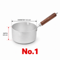 Sonex Anodized Classic Milk Pan Set – 3 Pieces