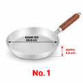 Sonex Anodized Super Fry Pan Set – 4 Pieces