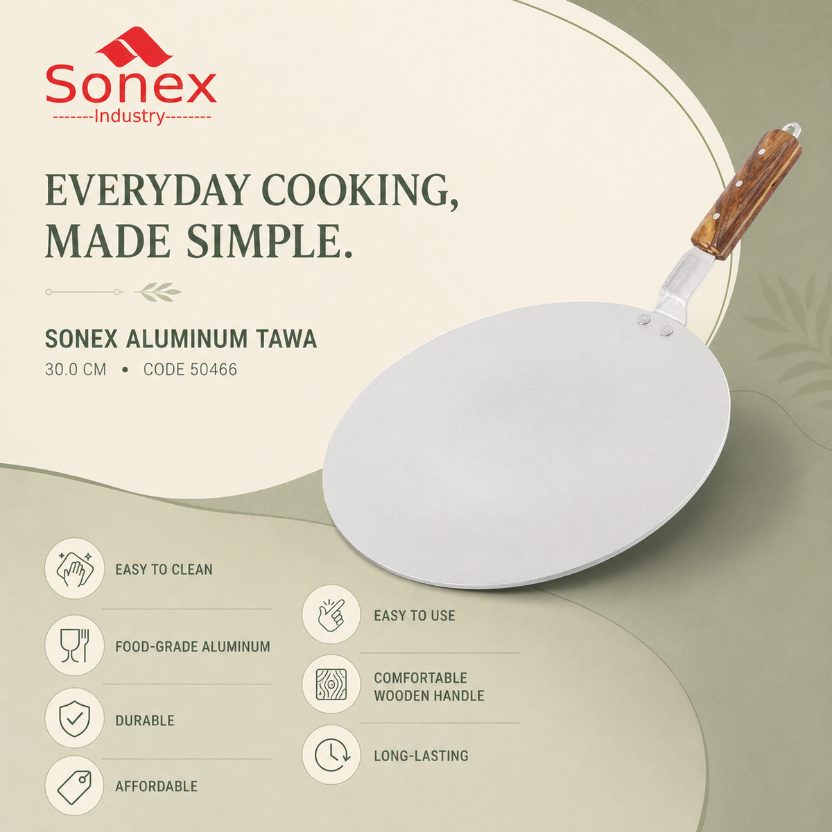 Sonex Anodized Tawa