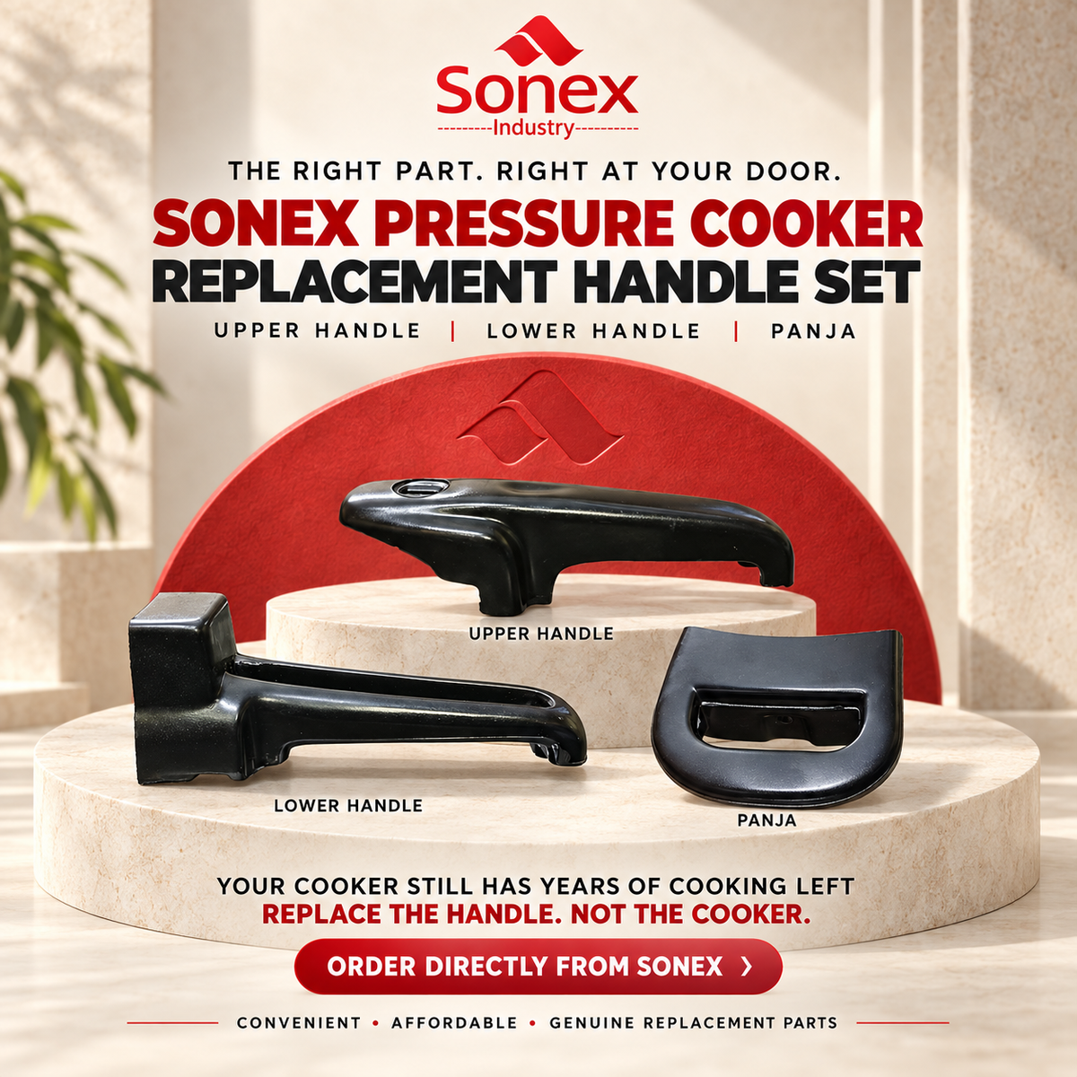 Sonex Pressure Cooker Handle