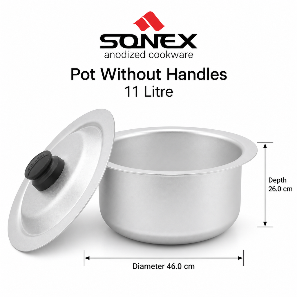 Sonex Anodized Cookware Set 11–14