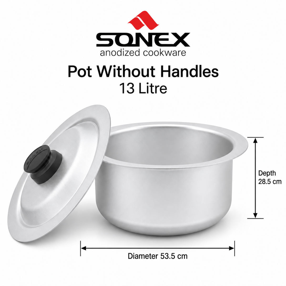 Sonex Anodized Cookware Set 11–14