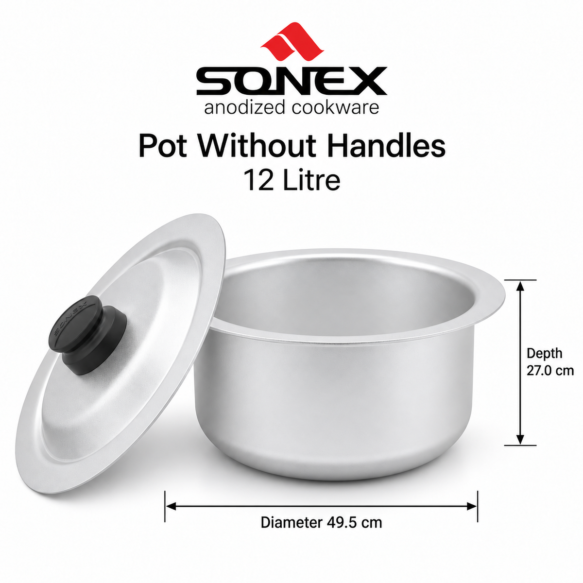 Sonex Anodized Cookware Set 11–14